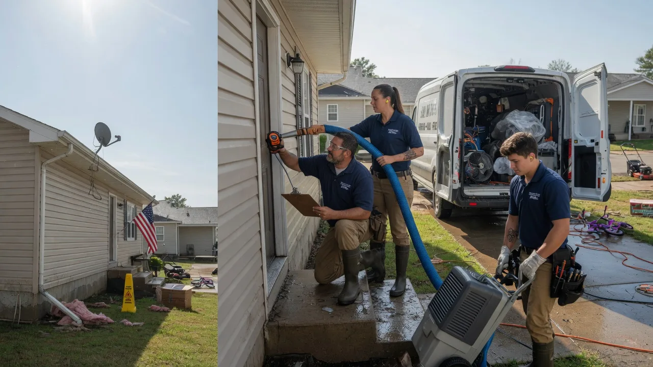 Ceiling Water Damage Restoration in Westby, WI near me